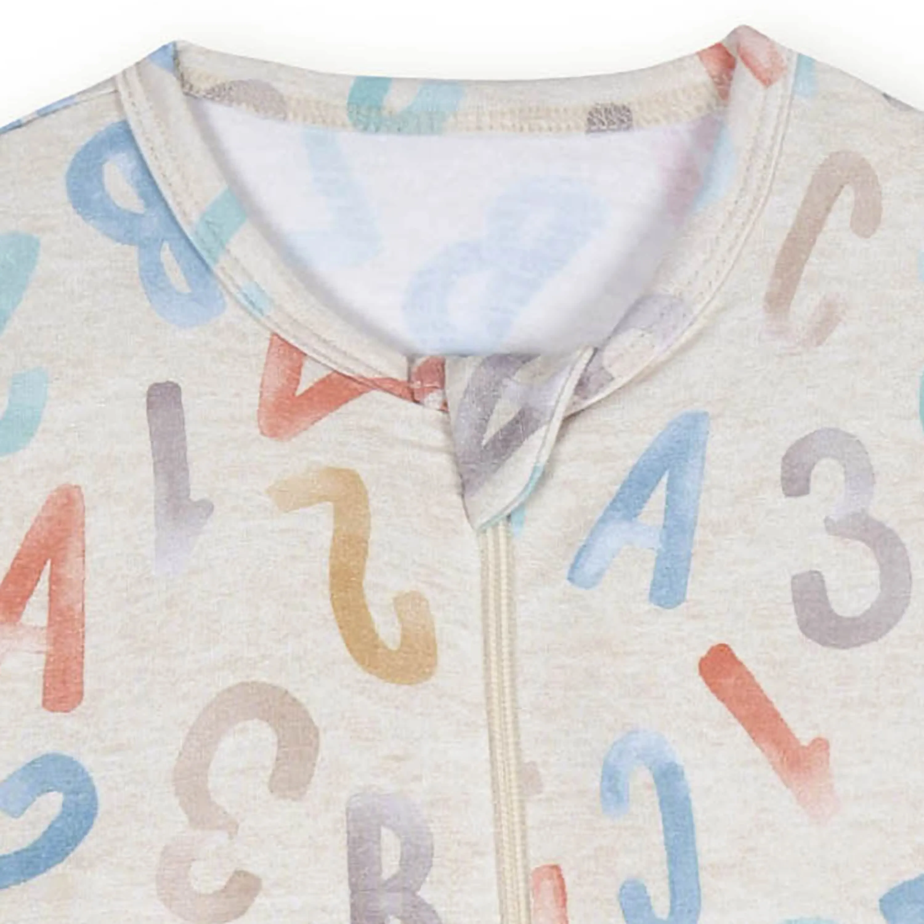 Toddler Alphabet Soup Buttery Soft Viscose Made from Eucalyptus Snug Fit Footed Pajamas Gerber Childrenswea