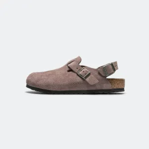 Tokio - Faded Purple Suede Leather