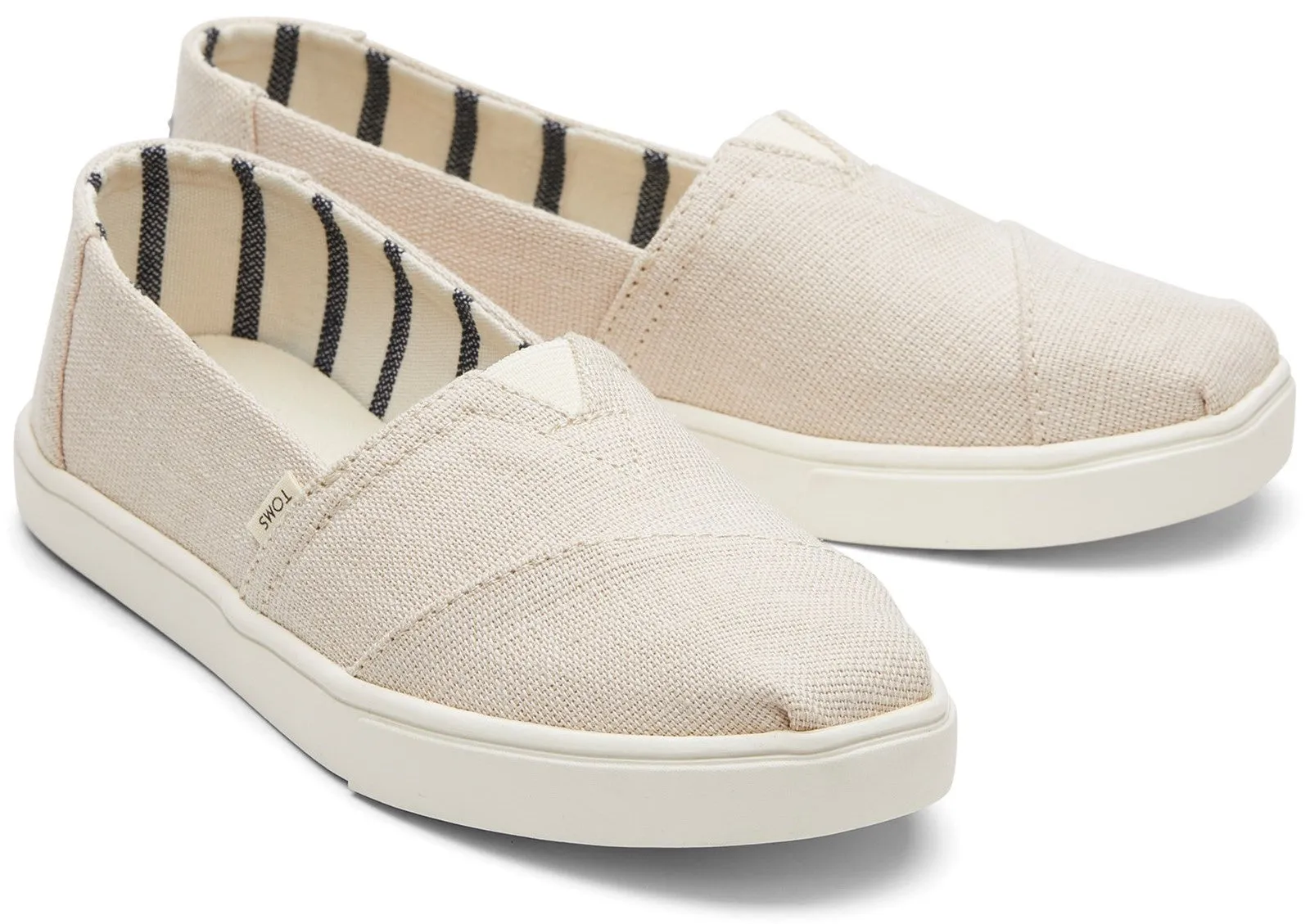 TOMS Alpargata Cup Womens Slip On Canvas Shoe