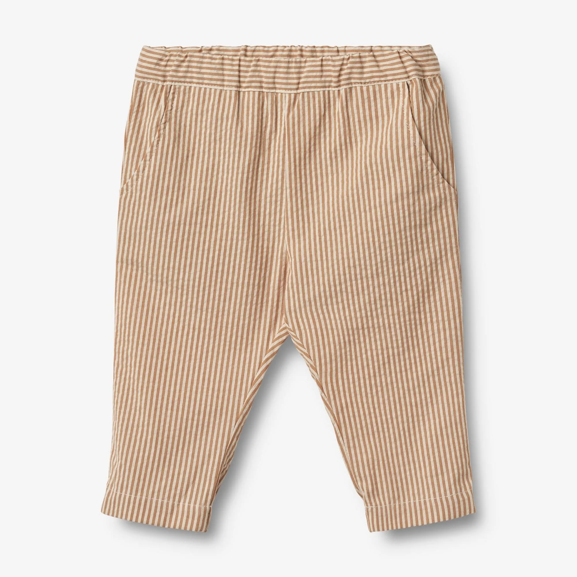 Trousers Andy - caramel stripe Wheat