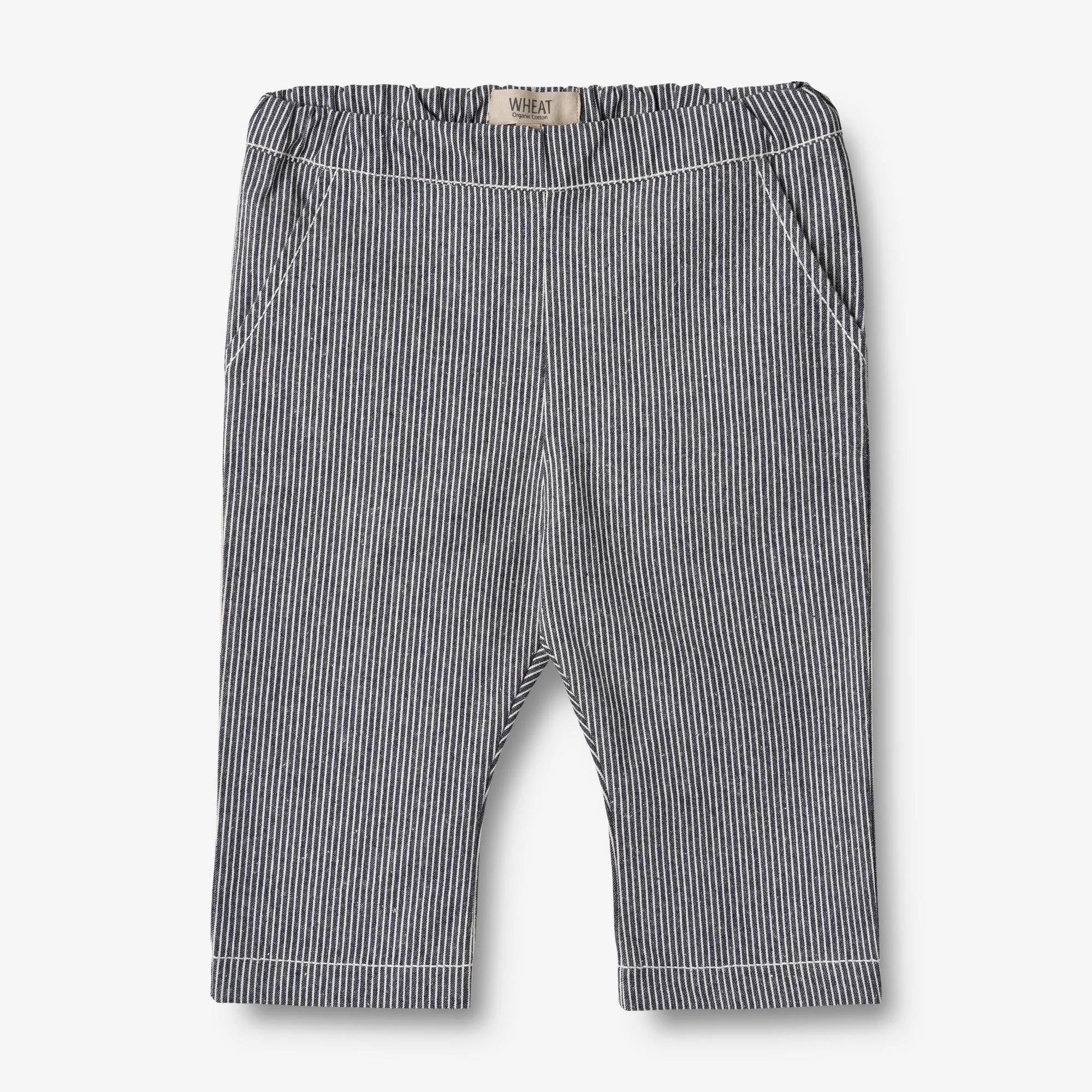Trousers Andy - denim stripe Wheat