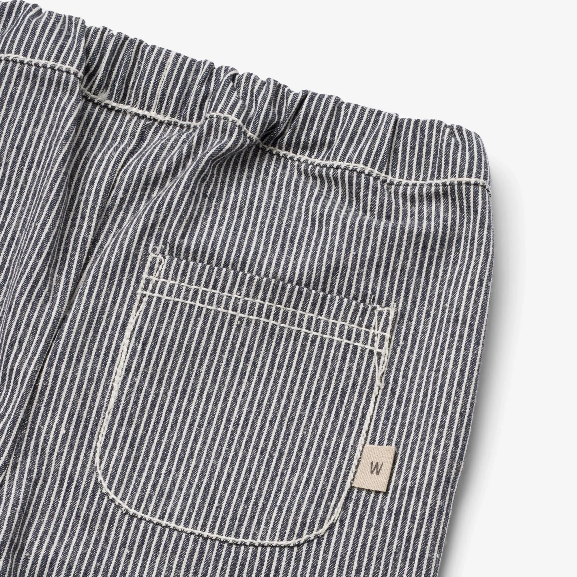 Trousers Andy - denim stripe Wheat