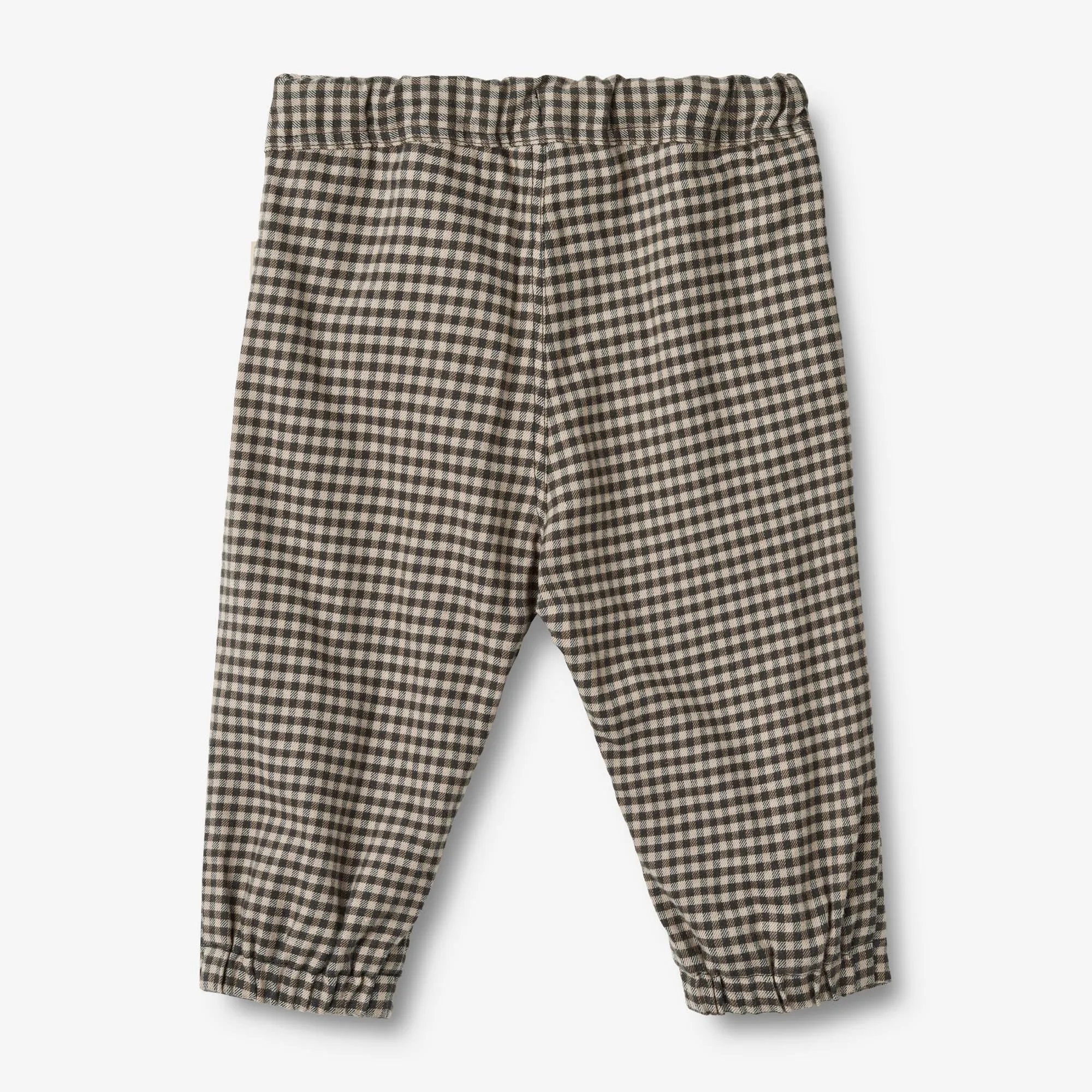 Trousers Lined Gustav - raven check Wheat