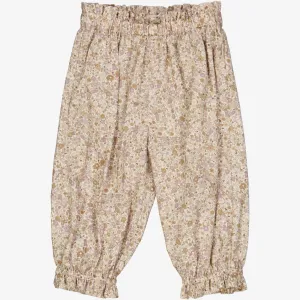 Trousers Polly | Baby - soft lilac flowers Wheat