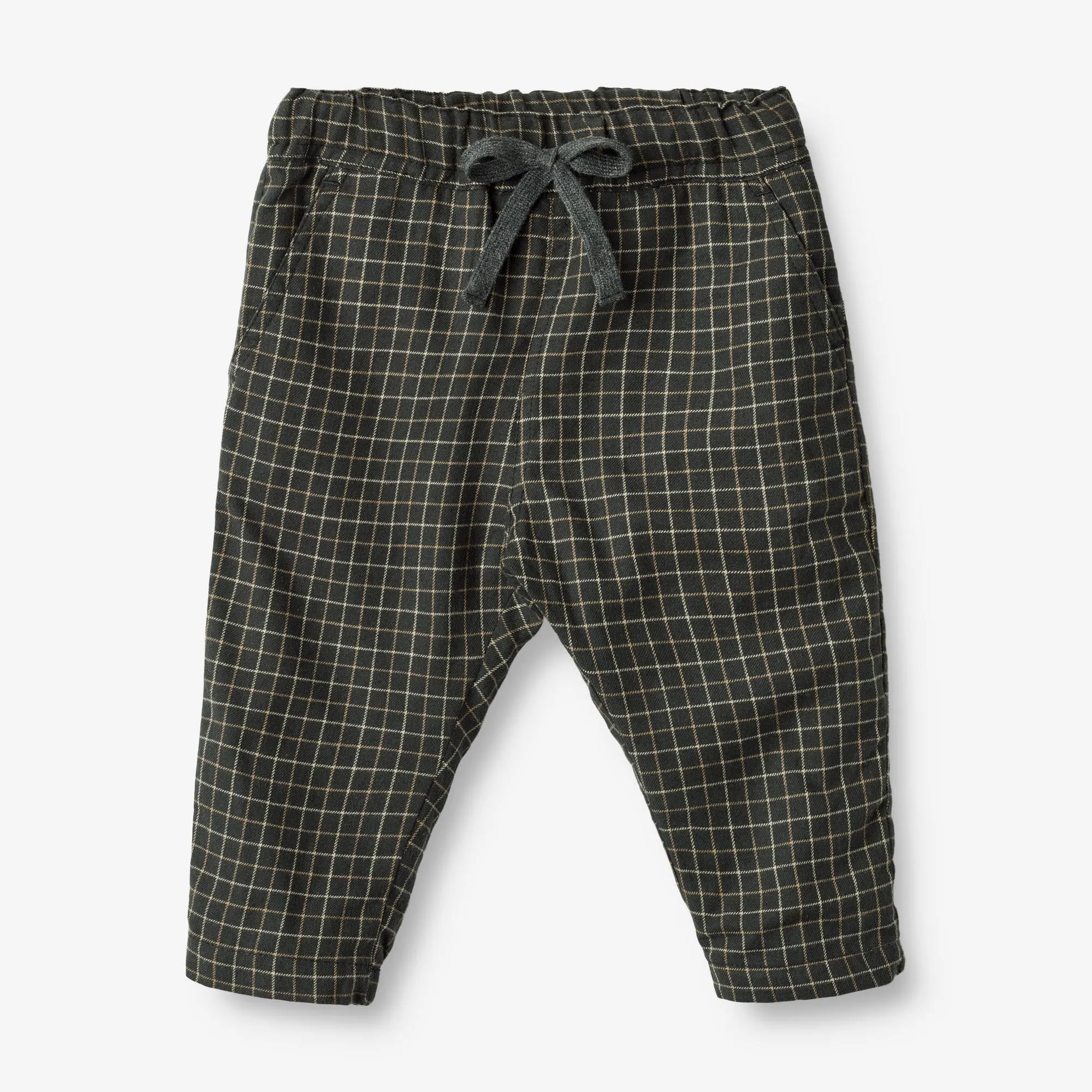 Trousers Rufus Lined | Baby - black coal check Wheat