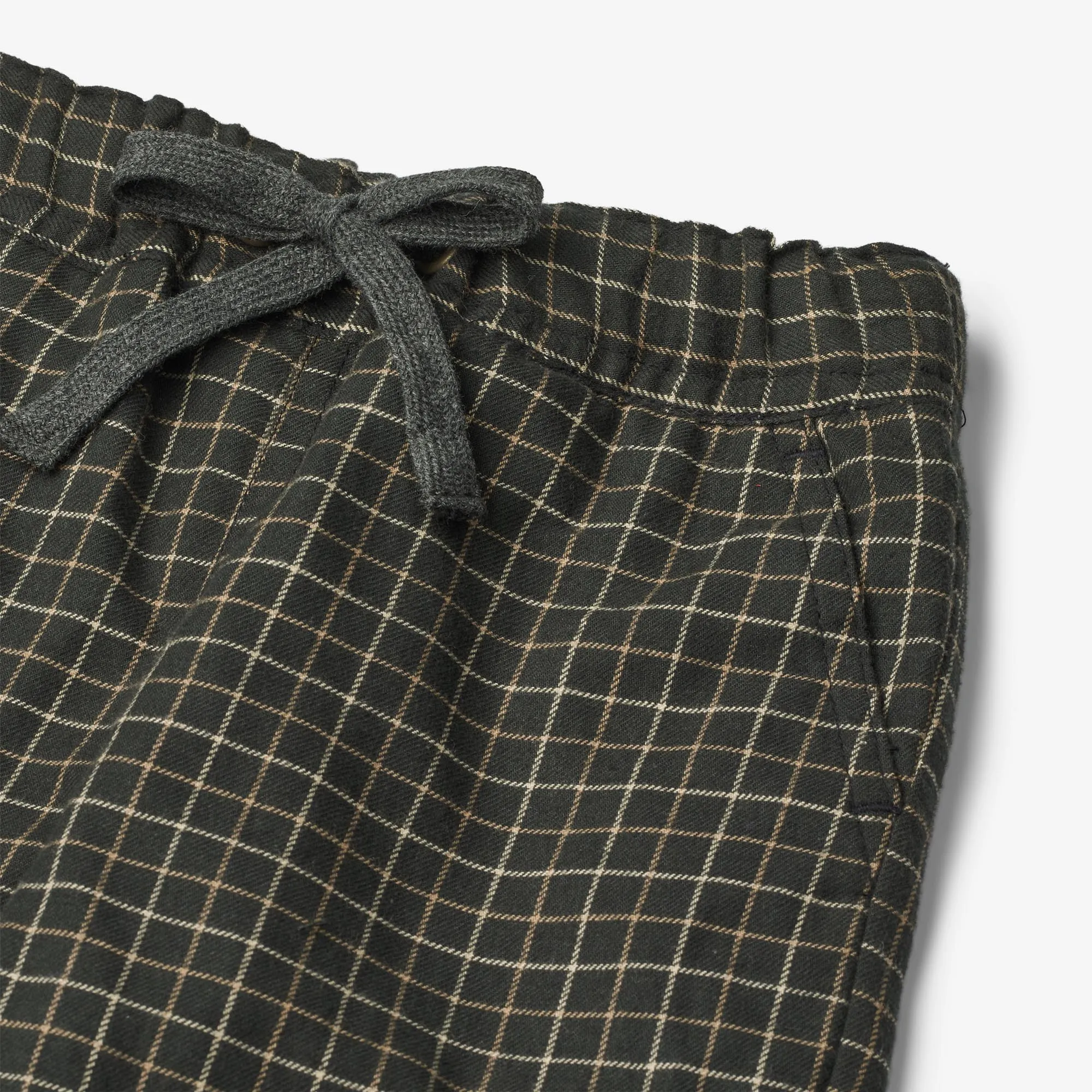 Trousers Rufus Lined | Baby - black coal check Wheat