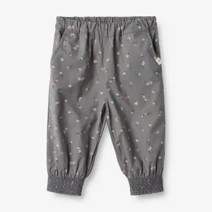 Trousers Sara | Baby - autumn sky flowers Wheat