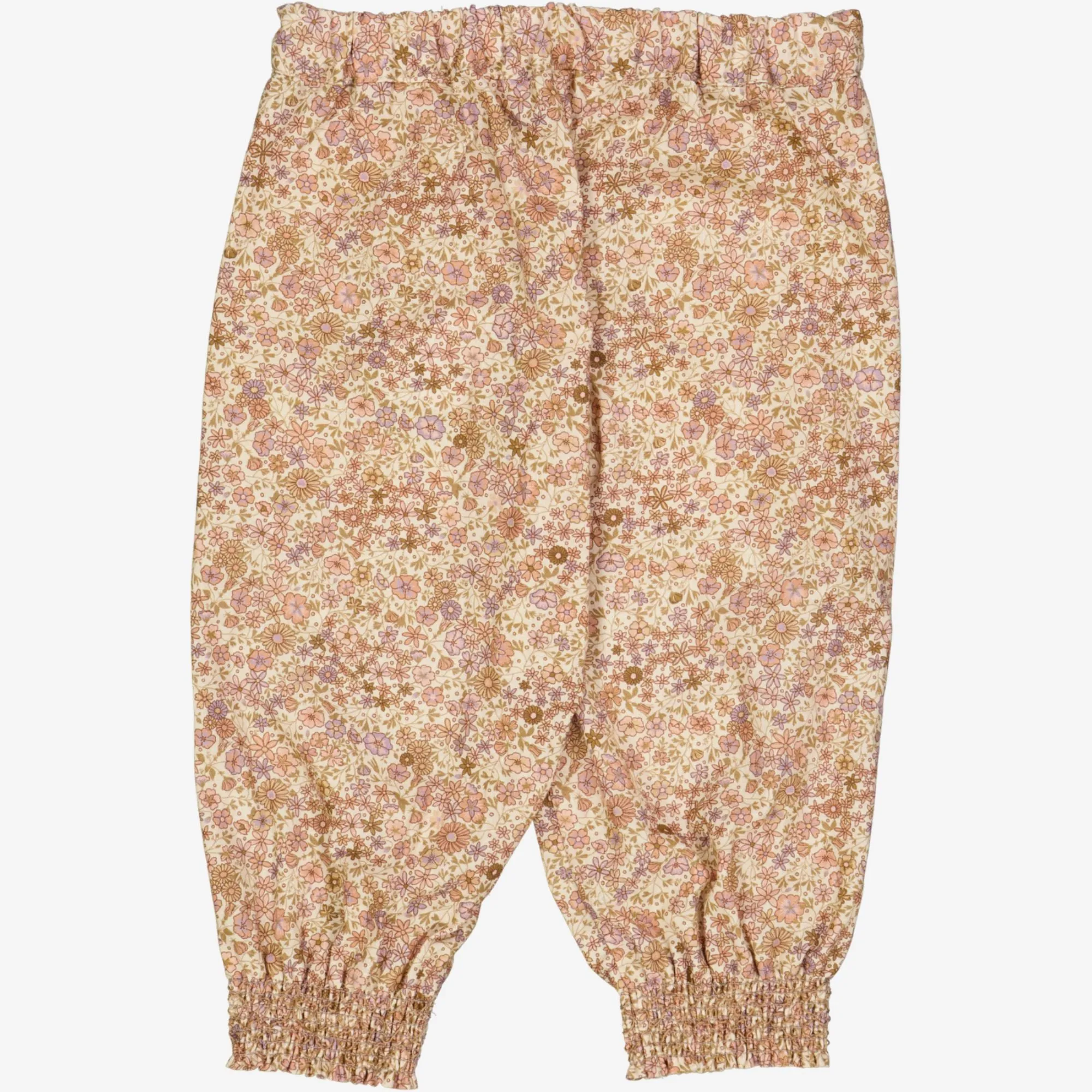 Trousers Sara | Baby - clam flowers Wheat