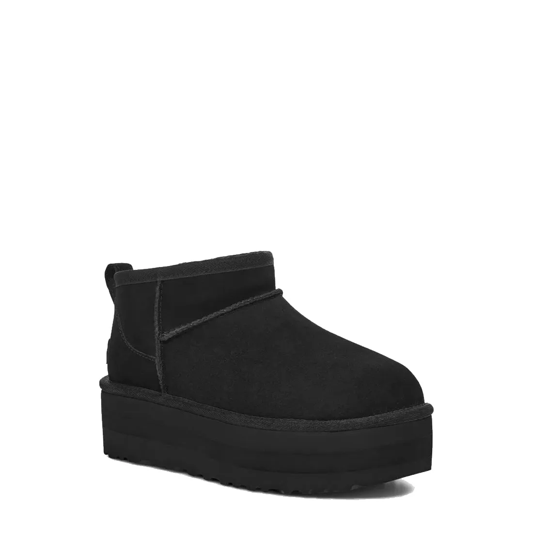 UGG Womens Classic Ultra Mini Platform Boot Black