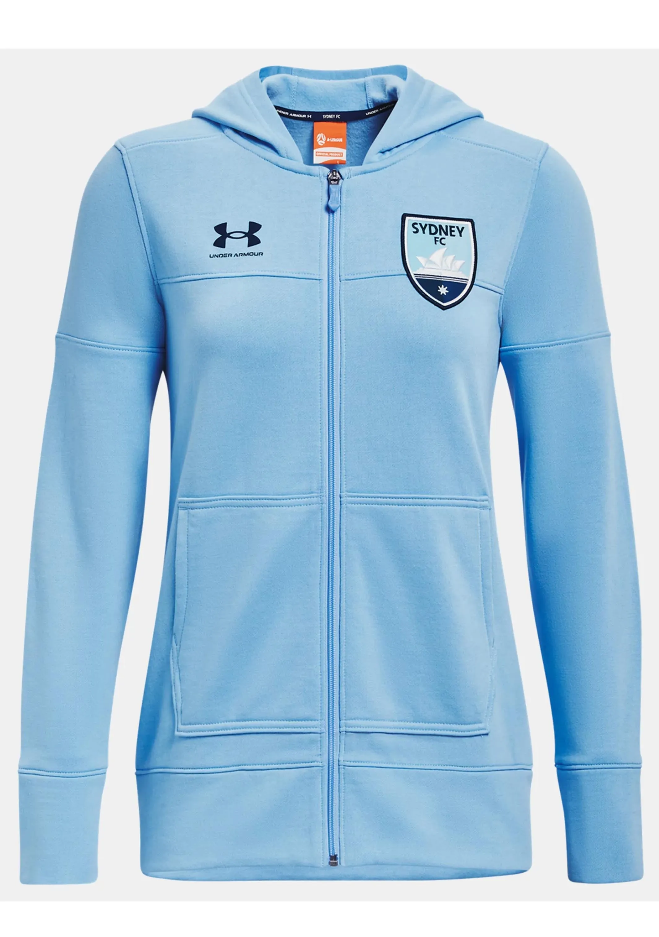 Under Armour Womens Sydney FC Zip Thru Rival Hoodie <br> 1372436 914