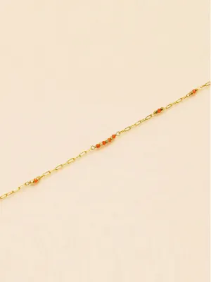Une A Une Carnelian Radiance Bracelet