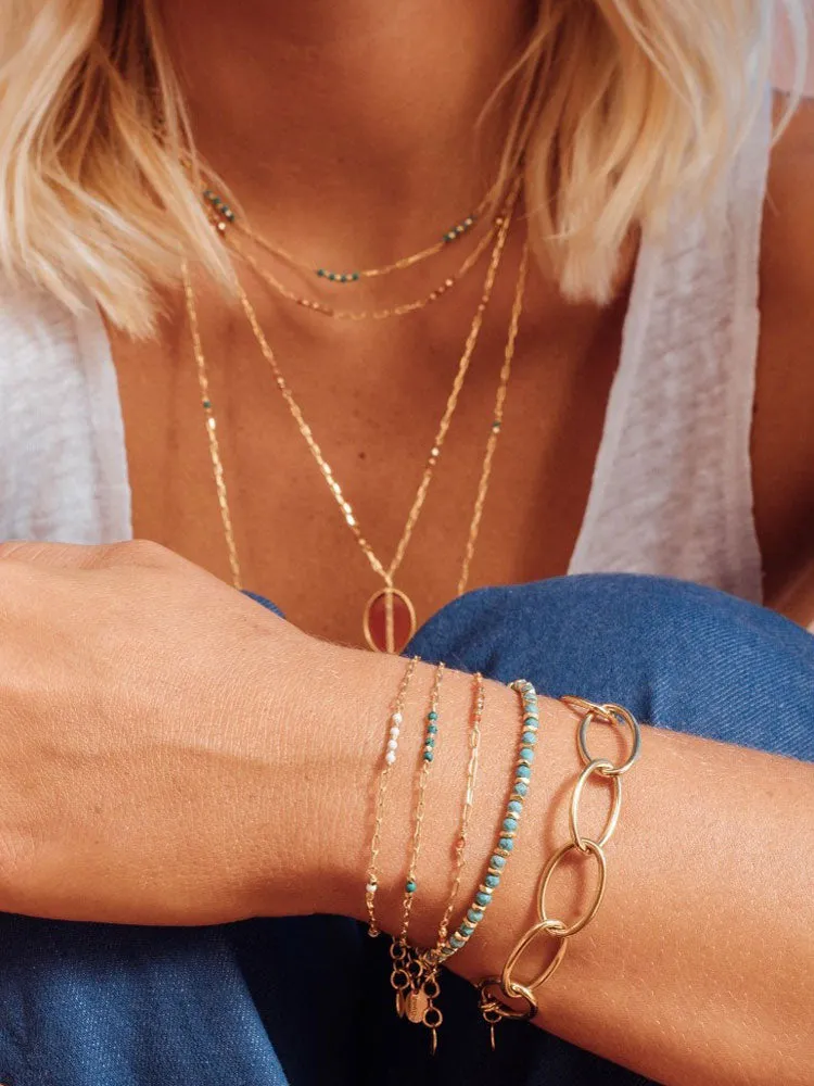 Une A Une Carnelian Radiance Bracelet