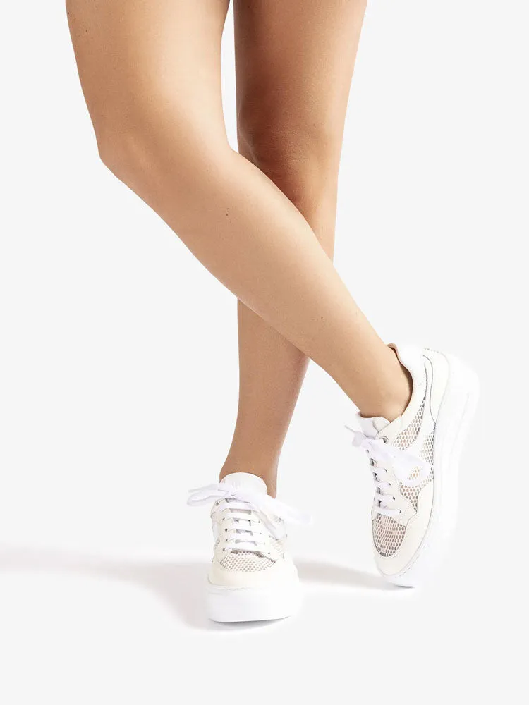 Unisa Fan Trainers White & Cream