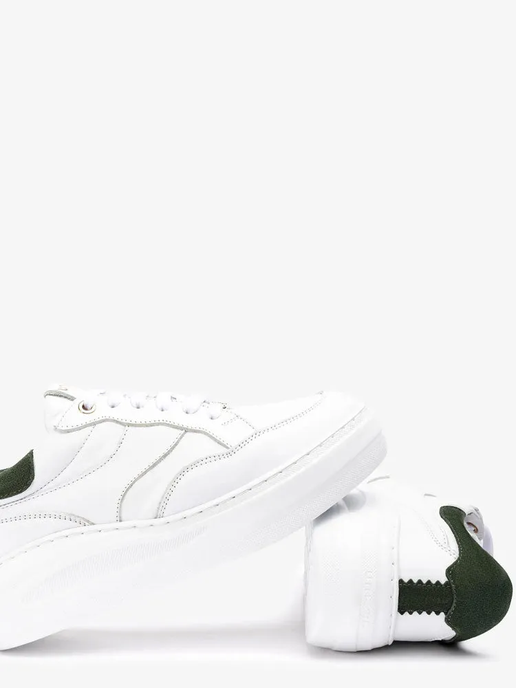 Unisa Five Trainers White & Green