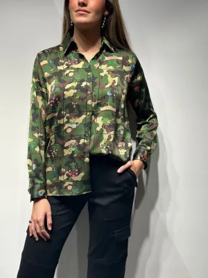 Vilagallo Green Camou Shirt