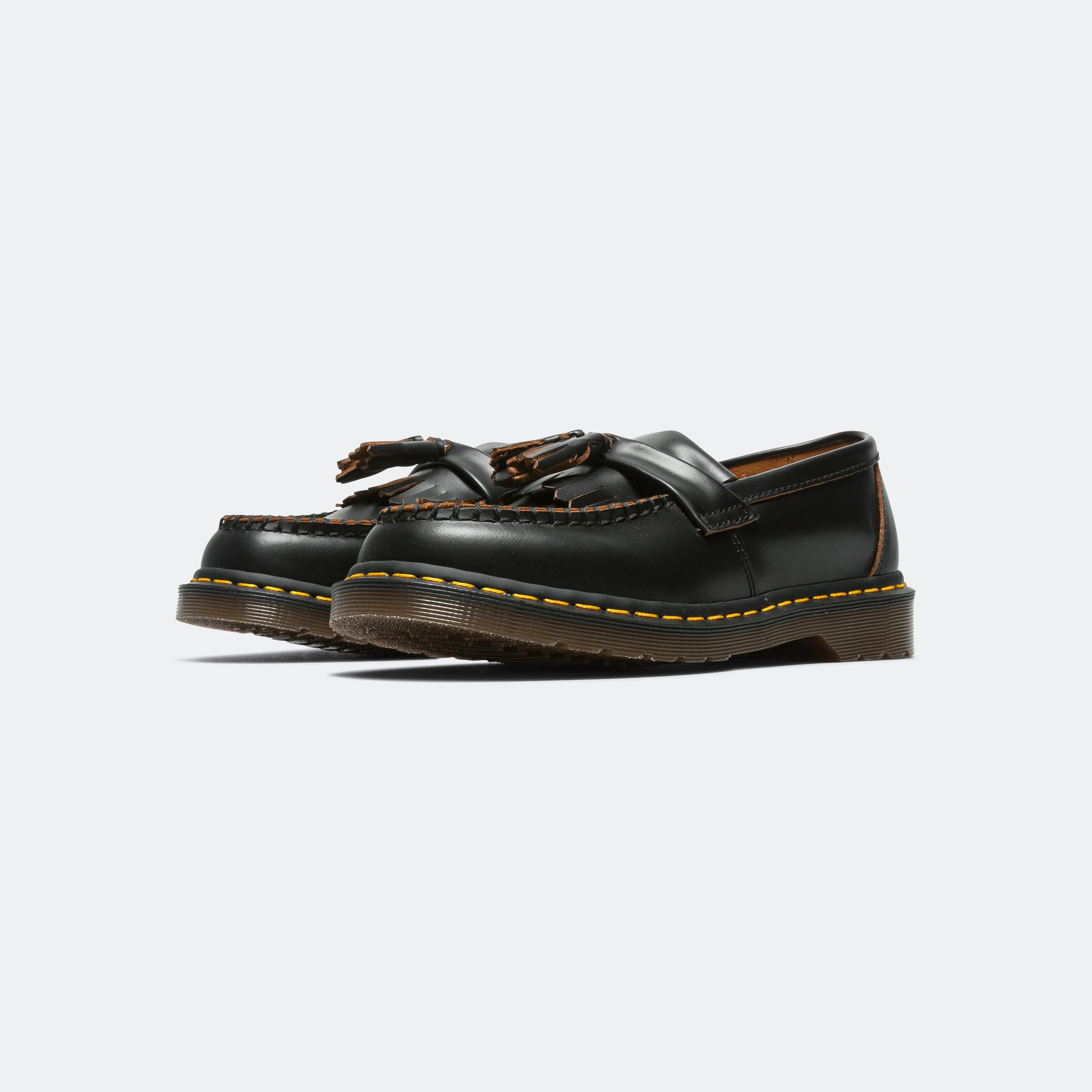 Vintage Adrian Tassel Loafer - Black/Quillon