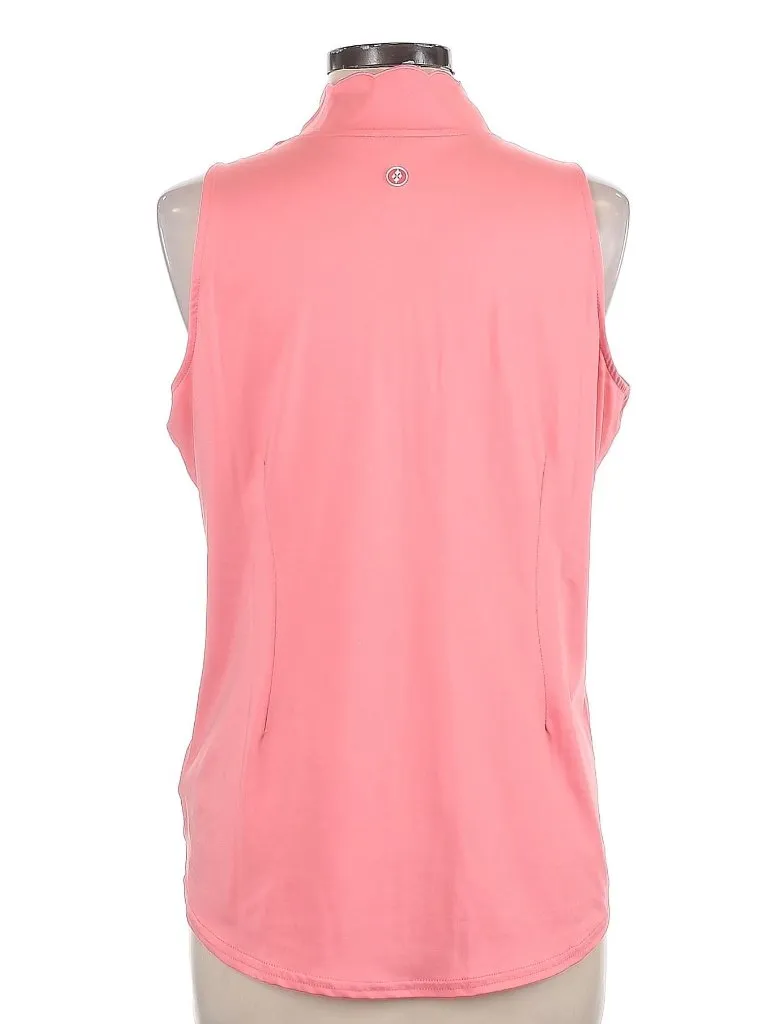 Women's Jofit Scallop Cutaway Sleeveless Golf Polo Size L MSP$90