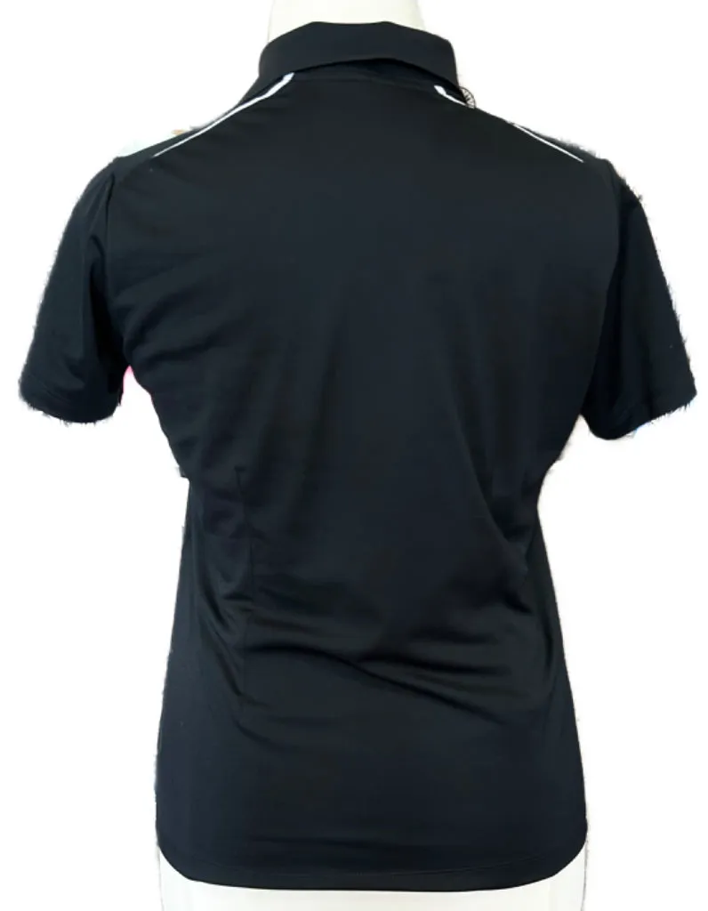 Women's Nike Golf Tour Performance Dri-Fit Black Polo Size XL