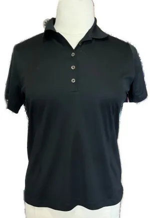 Women's Nike Golf Tour Performance Dri-Fit Black Polo Size XL