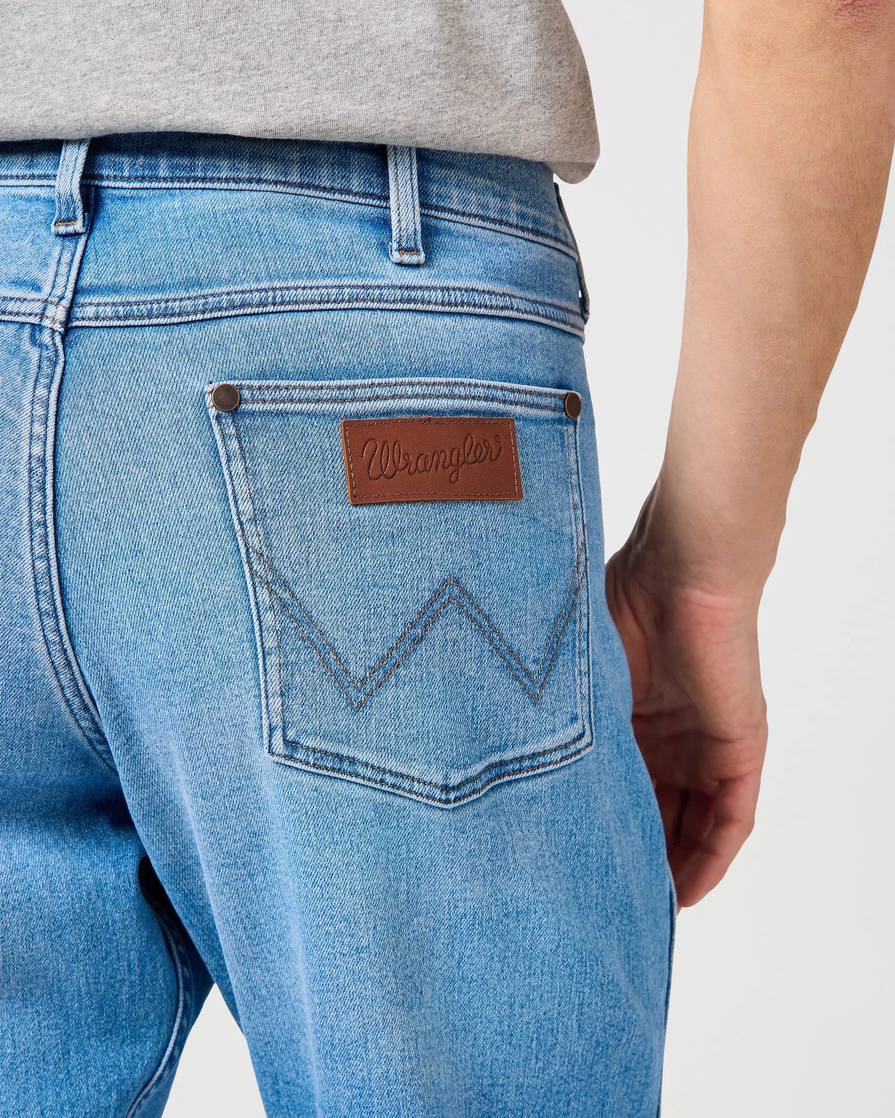 Wrangler Horizon Bootcut Mens Jeans - Bohemian Blue