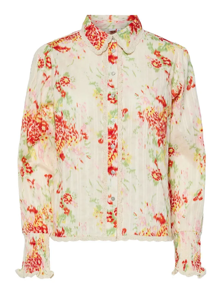 YAS Yasmelli Shirt Birch Print